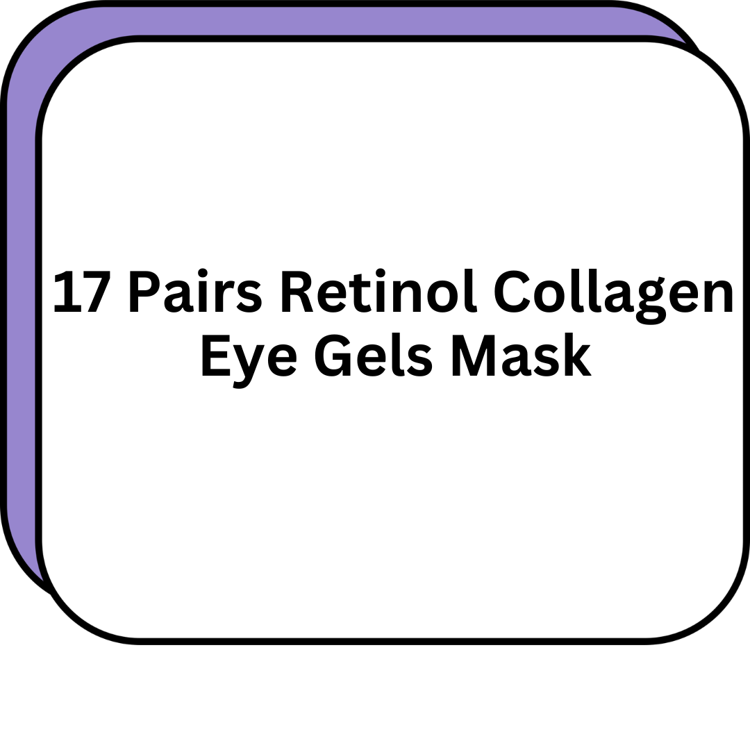 17 Pairs Retinol Collagen Eye Gels Mask