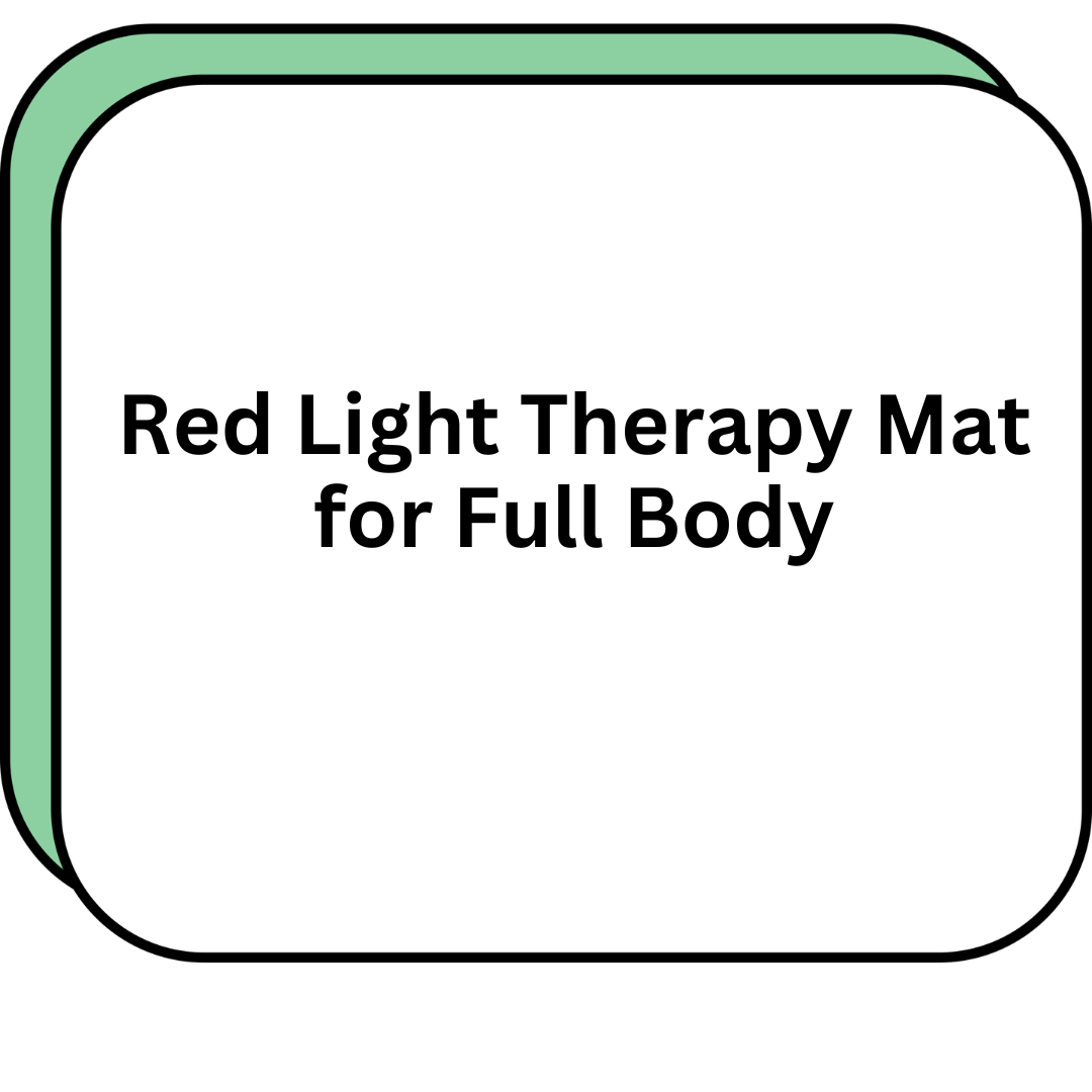 Red Light Therapy Mat for Full Body