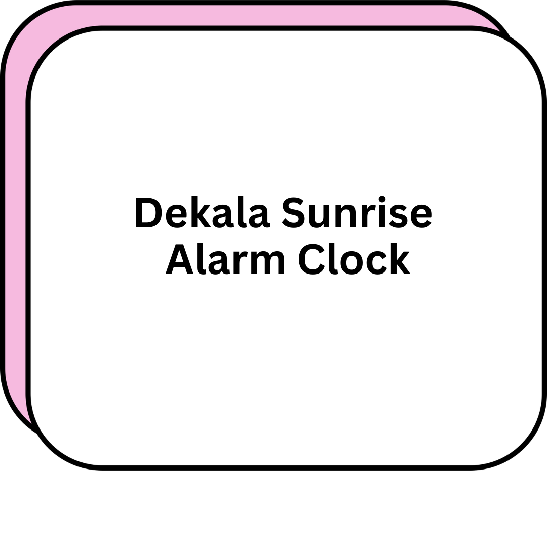 Dekala Sunrise Alarm Clock