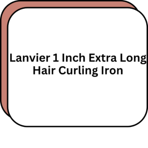 Lanvier 1 Inch Extra Long Hair Curling Iron