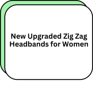 New Upgraded Zig Zag Headbands for Women