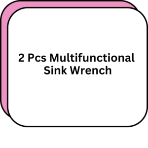2 Pcs Multifunctional Sink Wrench