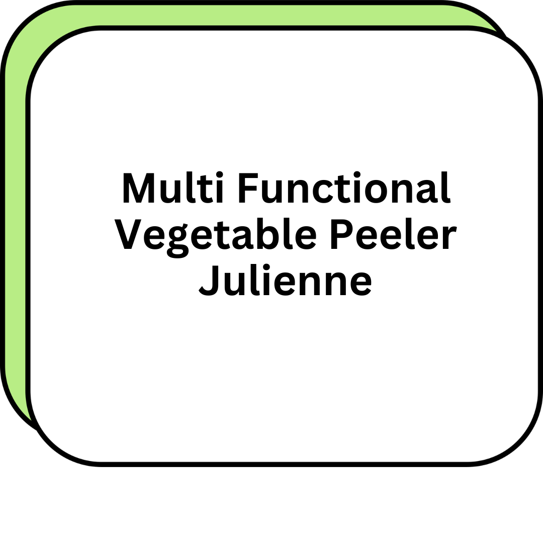 Multi Functional Vegetable Peeler Julienne