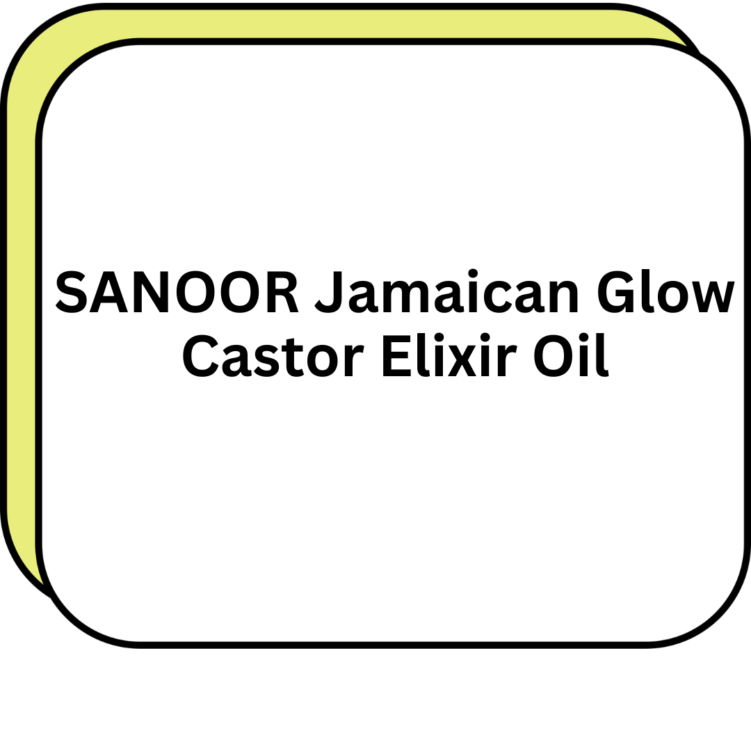 SANOOR Jamaican Glow Castor Elixir Oil