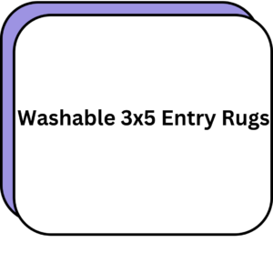 Washable 3x5 Entry Rugs