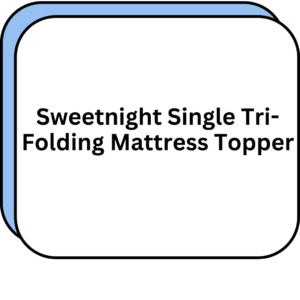 Sweetnight Single Tri-Folding Mattress Topper