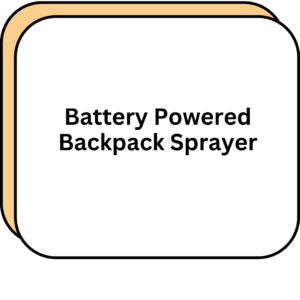 Battery Powered Backpack Sprayer