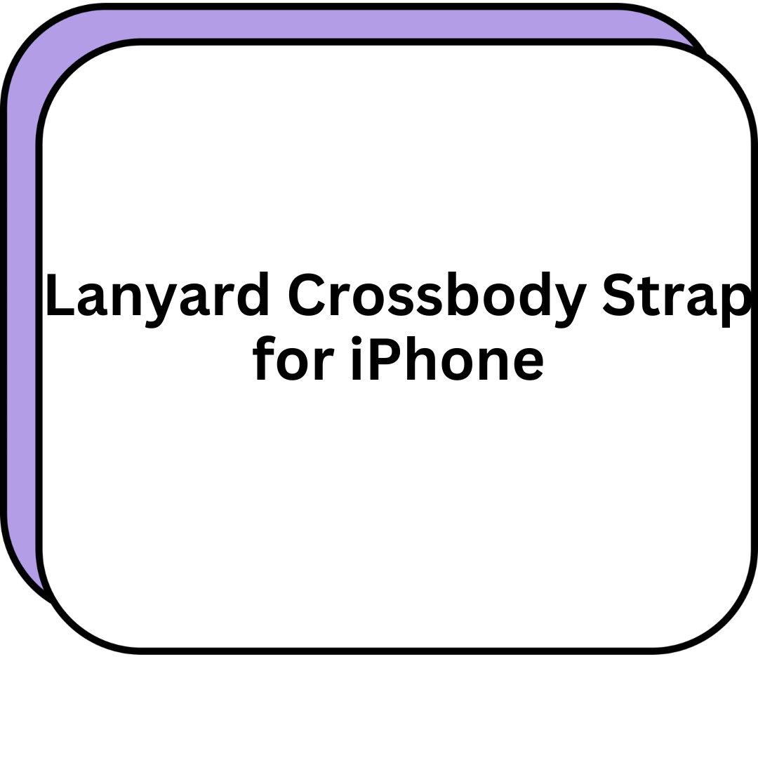 Lanyard Crossbody Strap for iPhone