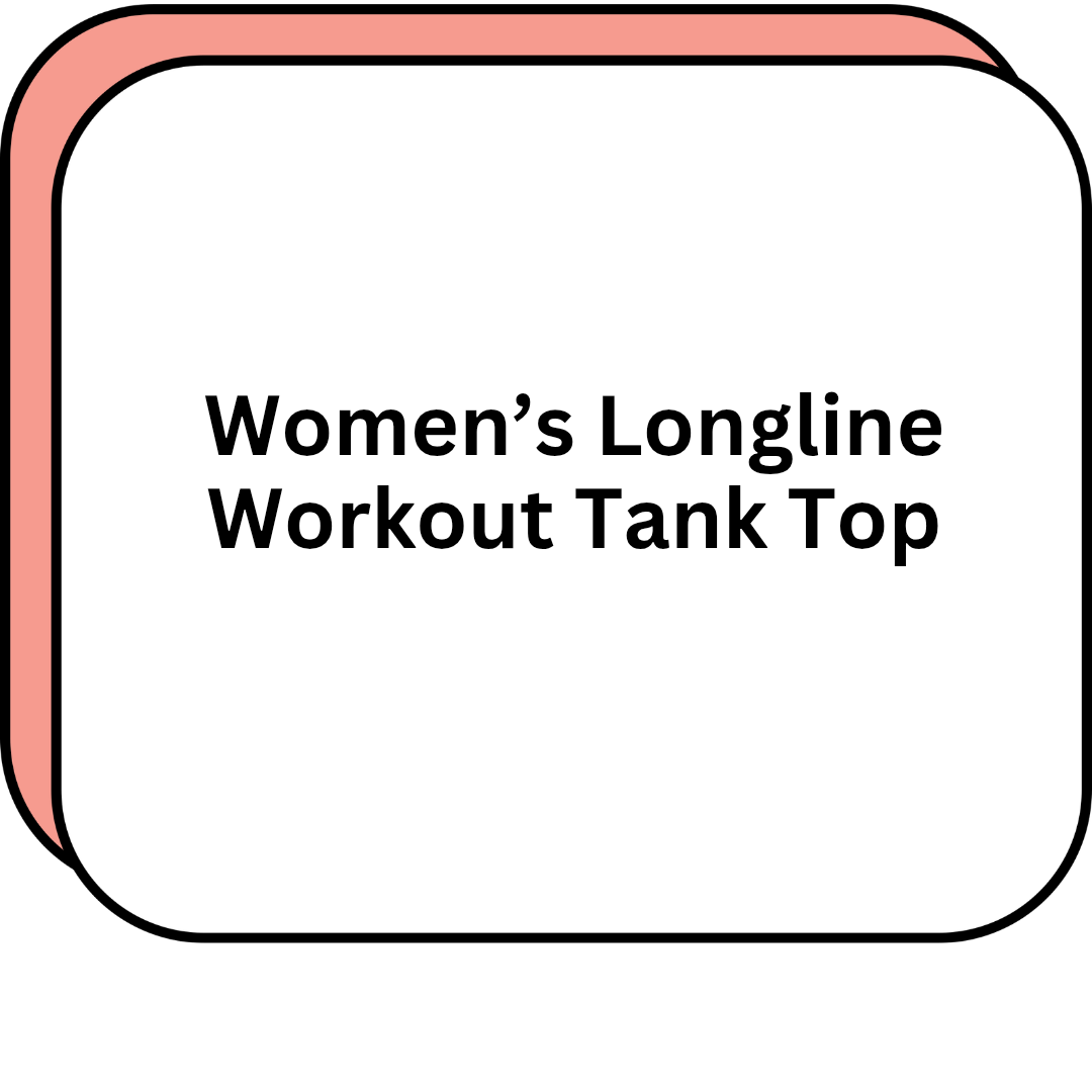 Women’s Longline Workout Tank Top