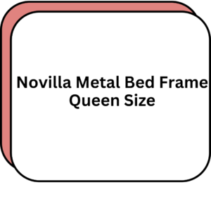 Novilla Metal Bed Frame Queen Size