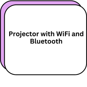 Projector with WiFi and Bluetooth