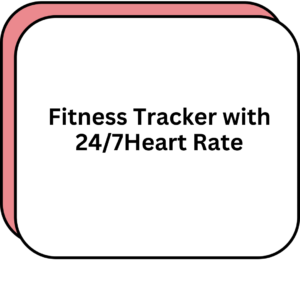 Fitness Tracker with 24/7Heart Rate