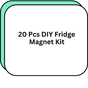 20 Pcs DIY Fridge Magnet Kit