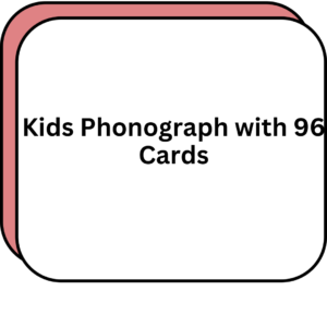 Kids Phonograph with 96 Cards
