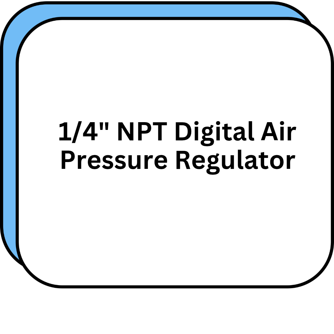 1/4" NPT Digital Air Pressure Regulator
