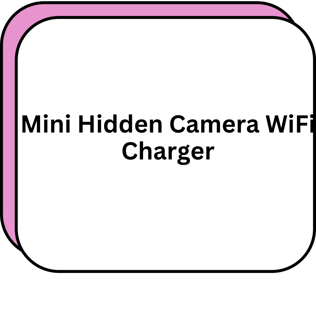 Mini Hidden Camera WiFi Charger