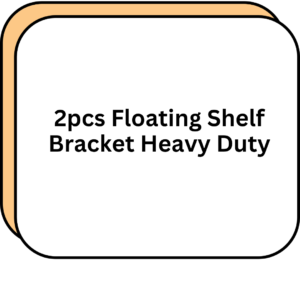 2pcs Floating Shelf Bracket Heavy Duty