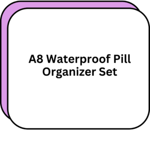 A8 Waterproof Pill Organizer Set