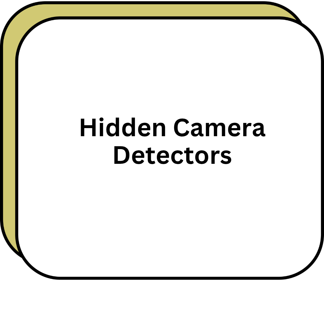 Hidden Camera Detectors