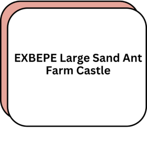 EXBEPE Large Sand Ant Farm Castle