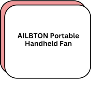 AILBTON Portable Handheld Fan