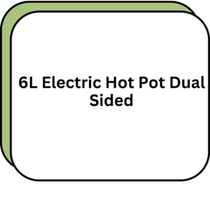 6L Electric Hot Pot Dual Sided