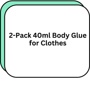 2-Pack 40ml Body Glue for Clothes