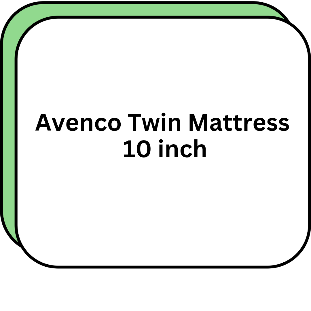Avenco Twin Mattress 10 inch