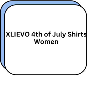 XLIEVO 4th of July Shirts Women