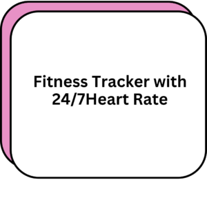Fitness Tracker with 24/7Heart Rate