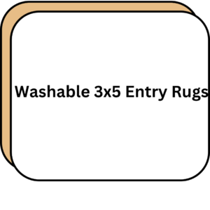 Washable 3x5 Entry Rugs