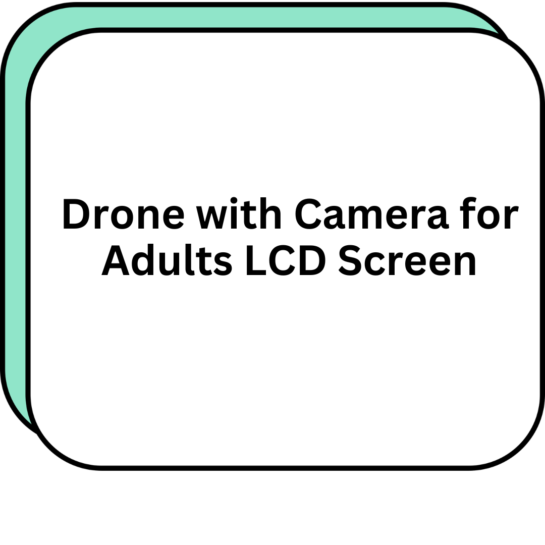 Drone with Camera for Adults LCD Screen