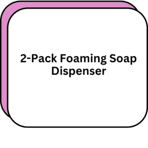 2-Pack Foaming Soap Dispenser
