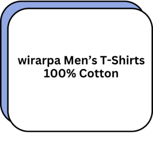wirarpa Men's T-Shirts 100% Cotton