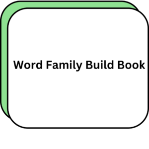 Word Family Build Book