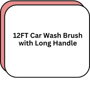 12FT Car Wash Brush with Long Handle