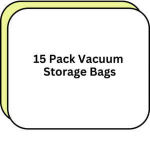 15 Pack Vacuum Storage Bags