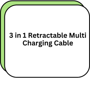 3 in 1 Retractable Multi Charging Cable
