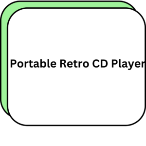 Portable Retro CD Player