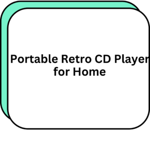 Portable Retro CD Player for Home