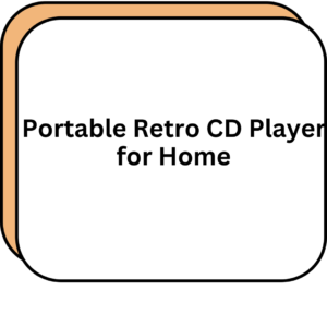 Portable Retro CD Player for Home