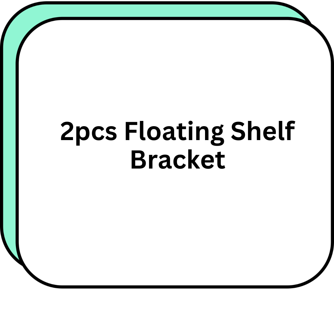 2pcs Floating Shelf Bracket