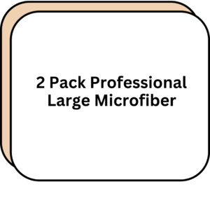 2 Pack Professional Large Microfiber