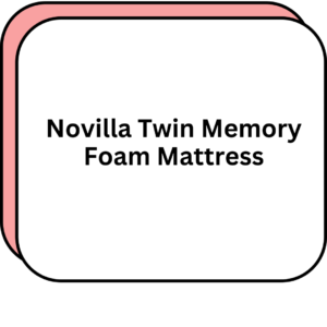Novilla Twin Memory Foam Mattress