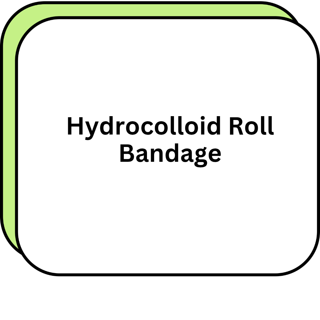 Hydrocolloid Roll Bandage