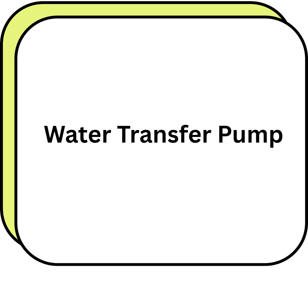 Water Transfer Pump