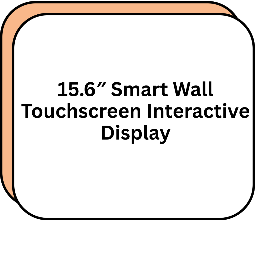 15.6" Smart Wall Touchscreen Interactive Display