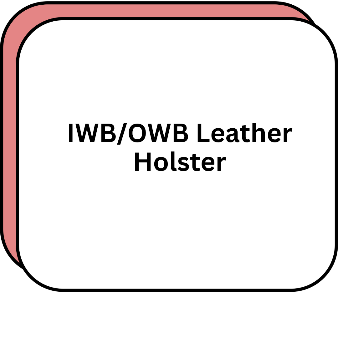 IWB/OWB Leather Holster