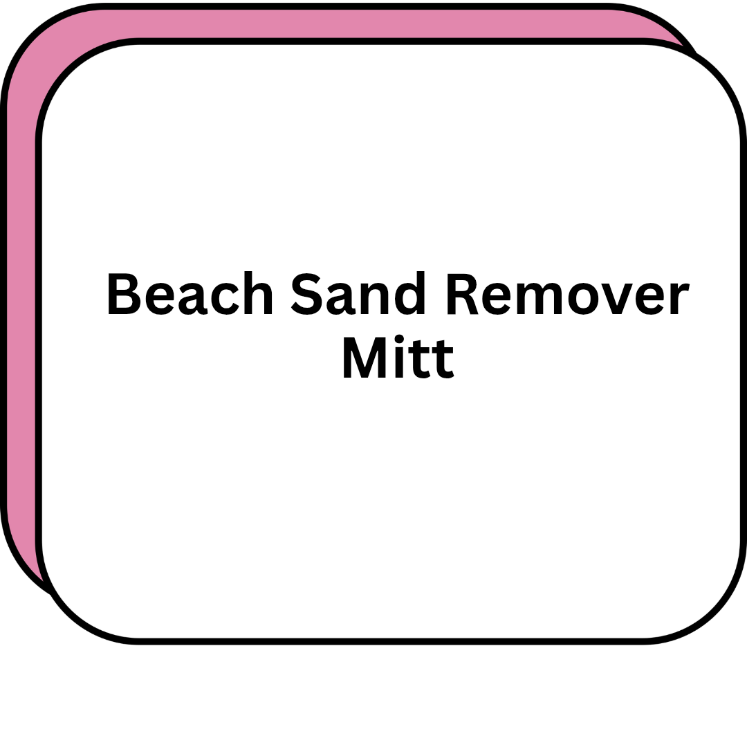 Beach Sand Remover Mitt