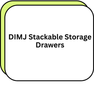 DIMJ Stackable Storage Drawers